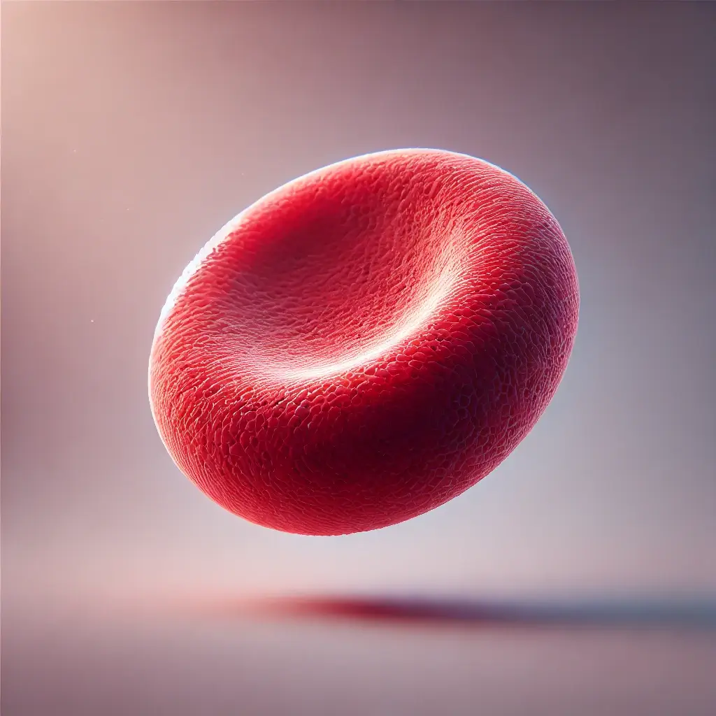 A healthy red blood cell